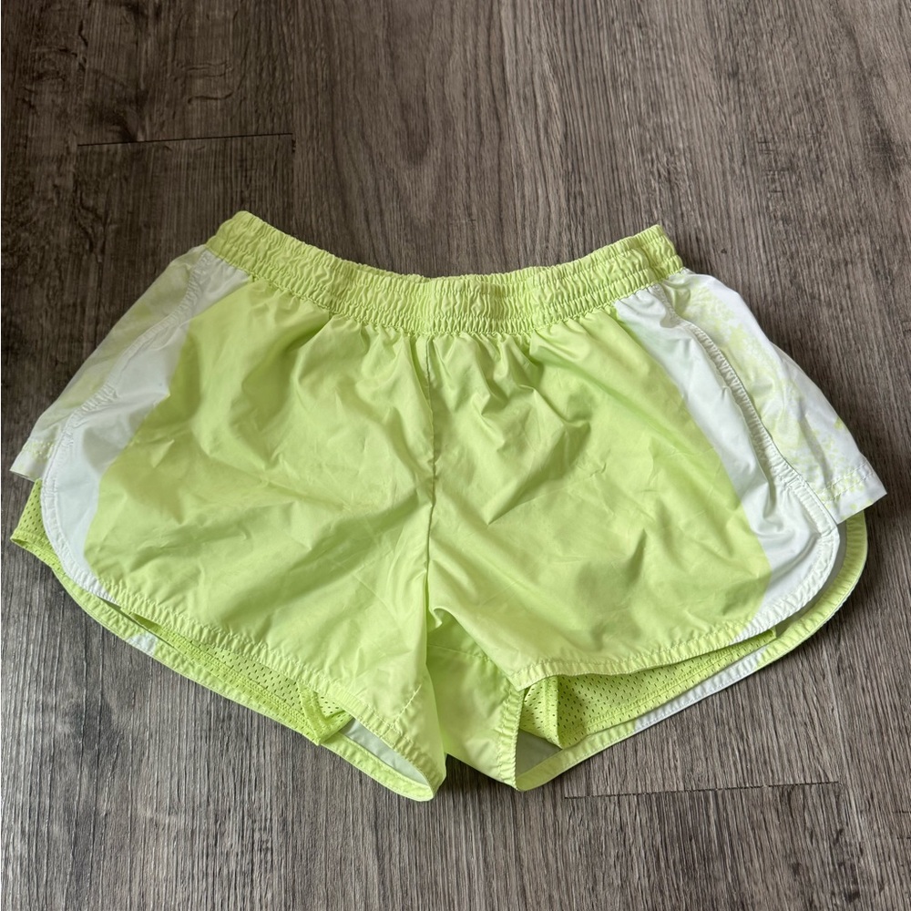 Adidas by Stella McCartney Neon Green Running shorts